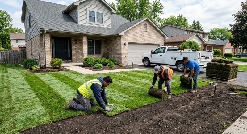 Yard Sodding in Aiken, SC