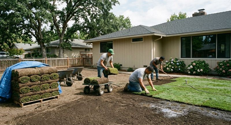 Bermuda Grass Installation in Ventura County, CA