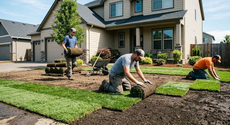 Lawn Installation in Aiken, SC