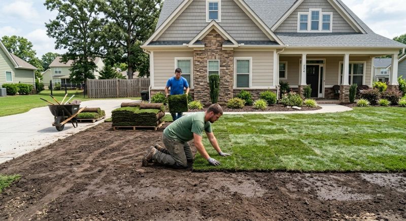 Sodding Service in Aiken, SC