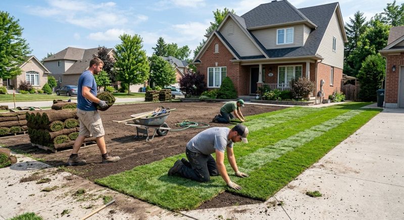 Sodding Service in Rockwall, TX