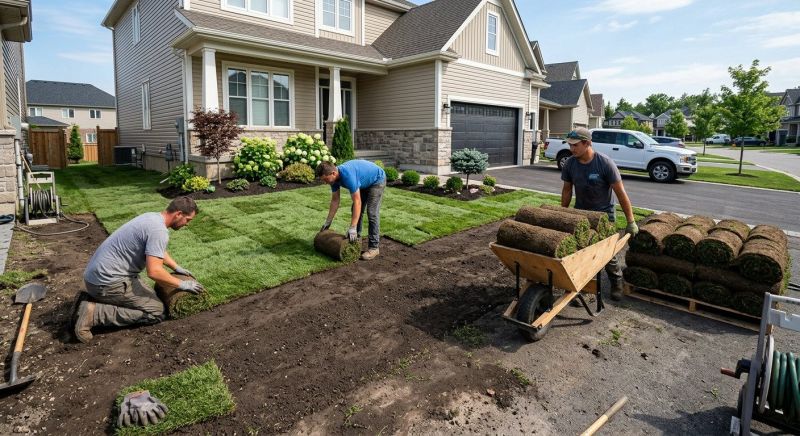 Yard Sod Installation in Ventura County, CA